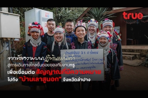 จากข้อความบนปฏิทินแผ่นเก่า สู่การเดินทางไกลขึ้นดอยของทีมงานทรู เพื่อเชื่อมต่อสัญญาณที่มีความหมาย ไปถึง &ldquo;บ้านเลาสูนอก&rdquo; จังหวัดลำปาง