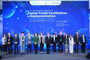ไทยเดินหน้าพลิกโฉมกฎหมายดิจิทัลดันธุรกรรมอิเล็กทรอนิกส์ สู่มาตรฐานสากลภายใต้กฎหมาย &ldquo;UNCITRAL&rdquo; เสริมแกร่งการค้าไร้พรมแดน
