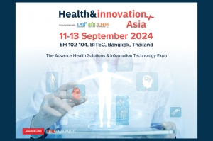 เปิดตัวงานใหม่ล่าสุด Health and Innovation Asia 2024 บุกตลาดเทคโนโลยีและนวัตกรรมเพื่อสุขภาพครบวงจร