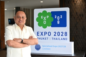 พ่อเมืองภูเก็ตเตรียมจัด Expo 2028 Phuket Thailand  หวังดันเศรษฐกิจฐานใหม่ให้ภูเก็ตเป็นมากกว่าเมืองท่องเที่ยว