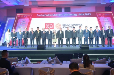เปิดงานแล้วอย่างยิ่งใหญ่ SETA 2023 ควบ Solar+ Storage Asia 2023 คนวงการพลังงานตบเท้าเข้าร่วมงานล้นหลาม